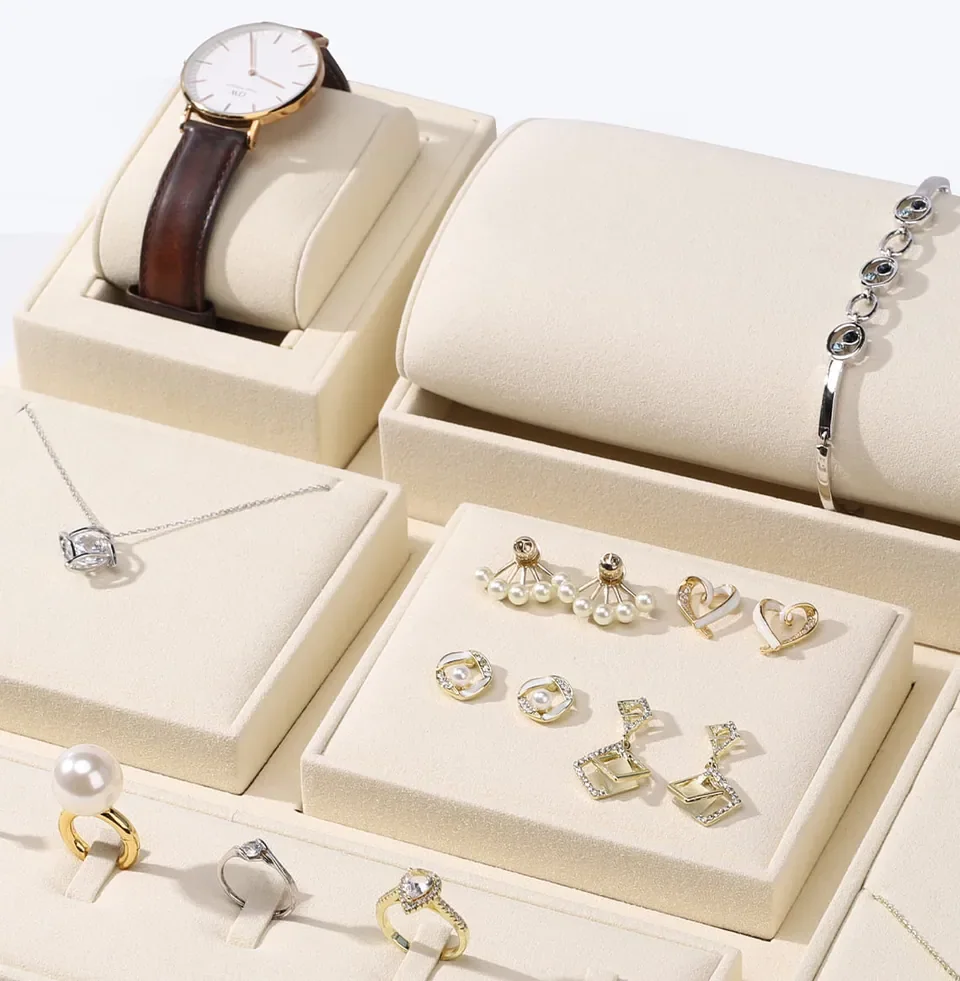 Beige luxury display — reference photograph 2