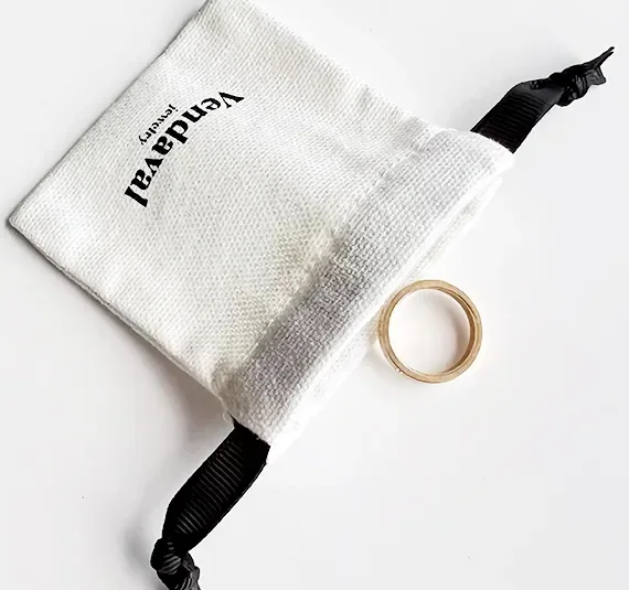 Beige Medium Cotton Canvas Bags — reference photograph 3