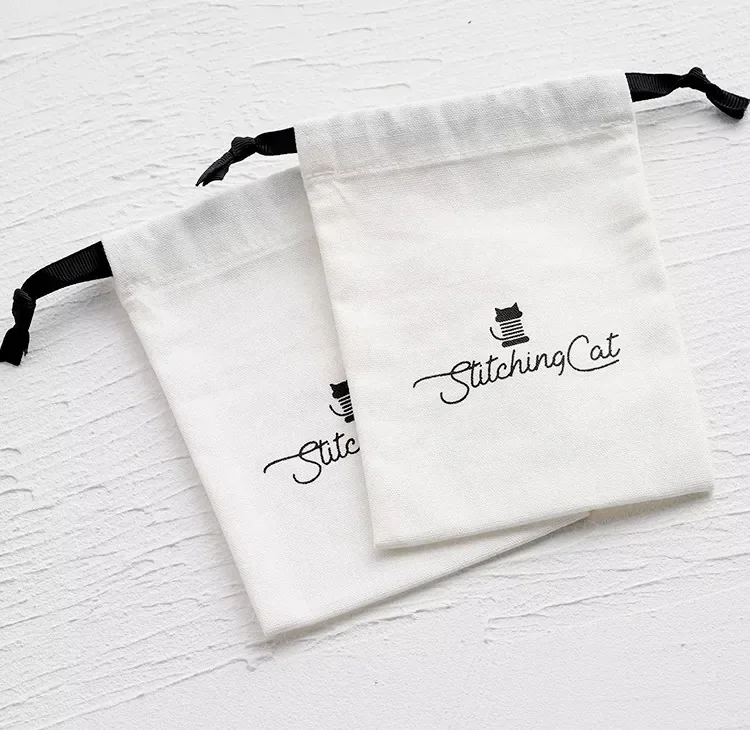 Beige Medium Cotton Canvas Bags — reference photograph 5
