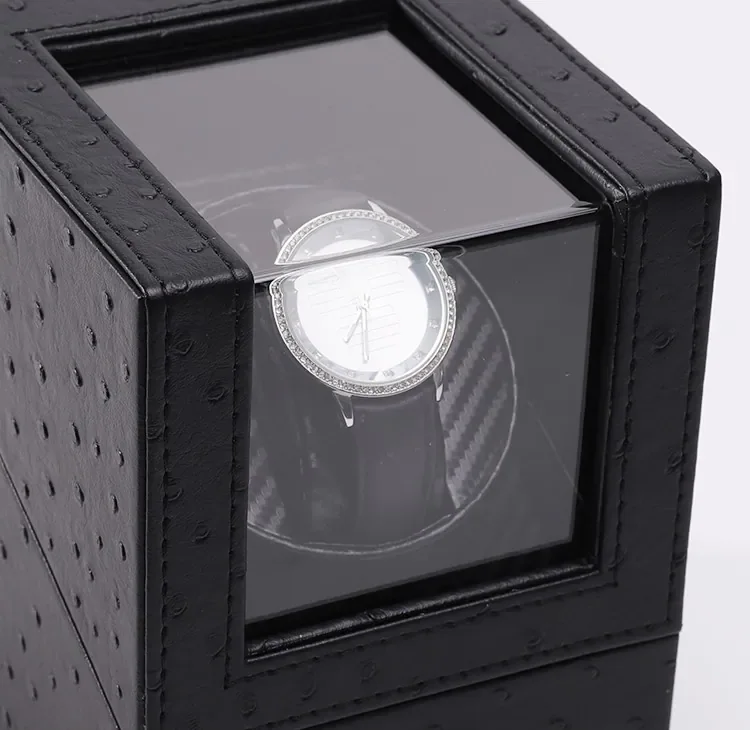 Black hypotenuse watch box — reference photograph 5