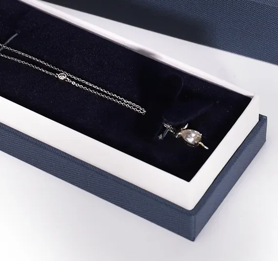 Blue Necklace Jewelry Box — reference photograph 4