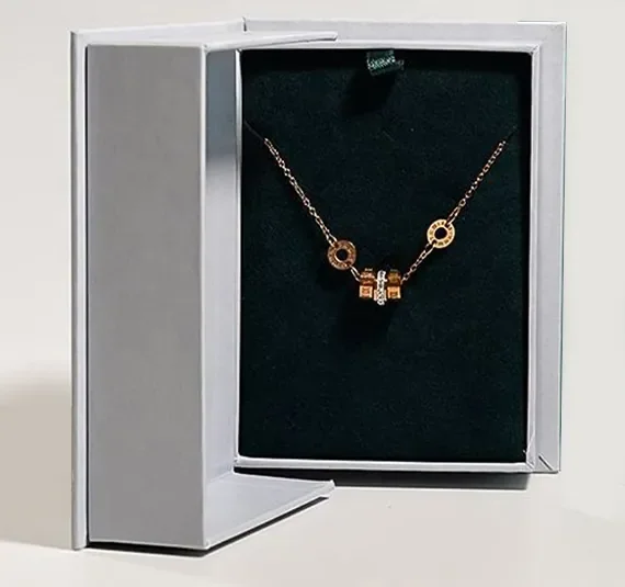 Book Shape Necklace gift box — reference photograph 3