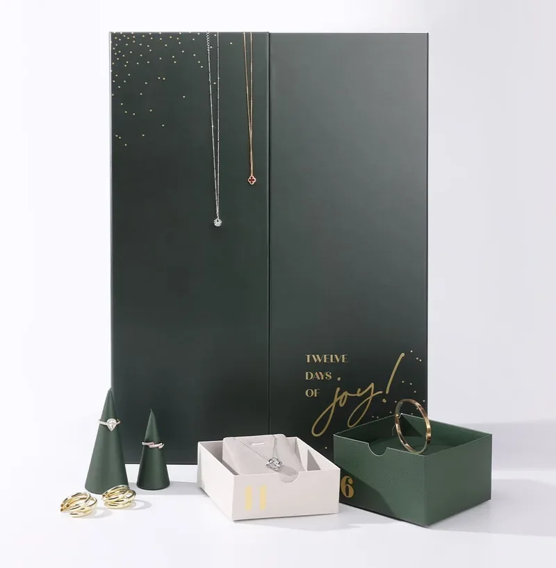 Boutique Jewelry Storage Calendar Box