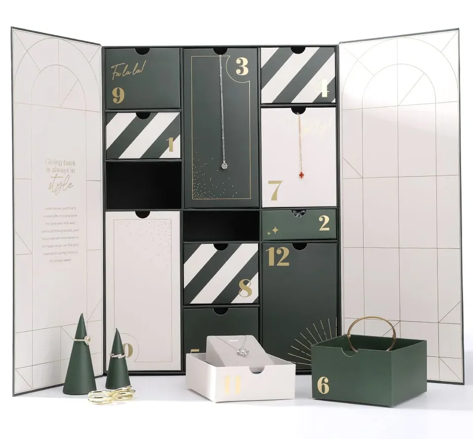 Boutique Jewelry Storage Calendar Box — reference photograph 1