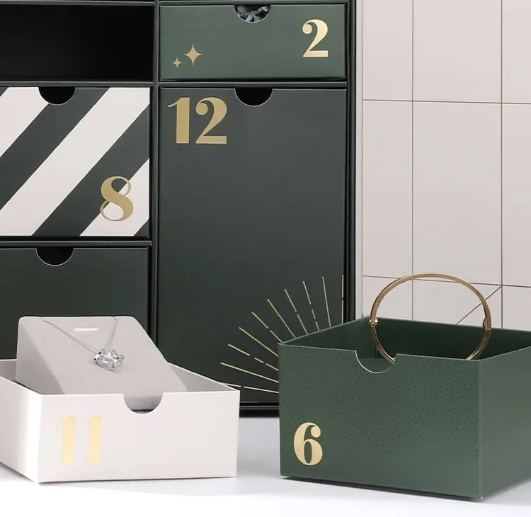 Boutique Jewelry Storage Calendar Box — reference photograph 5