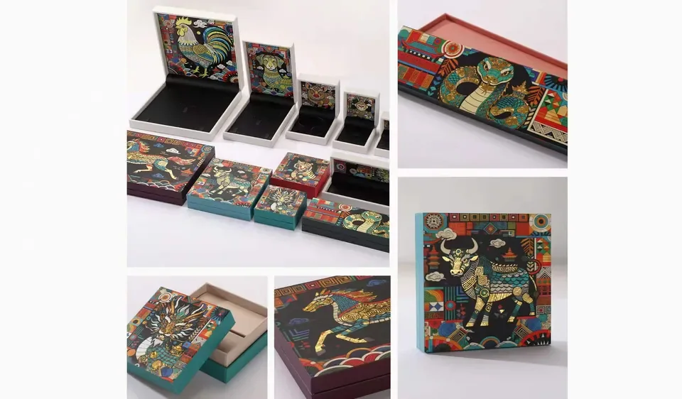 Chinese Zodiac National Style Jewelry Gift Box — reference photograph 2