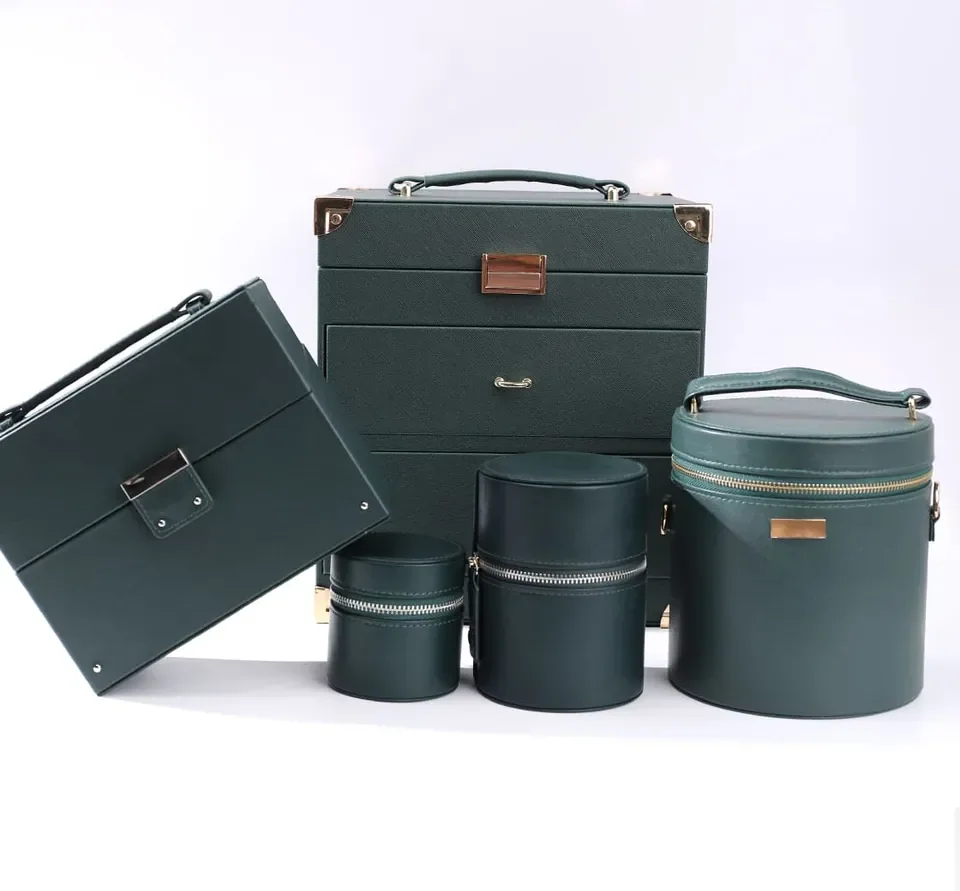 Dark Green Jewelry Storage Box — reference photograph 1