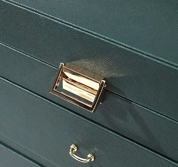 Dark Green Jewelry Storage Box — reference photograph 3