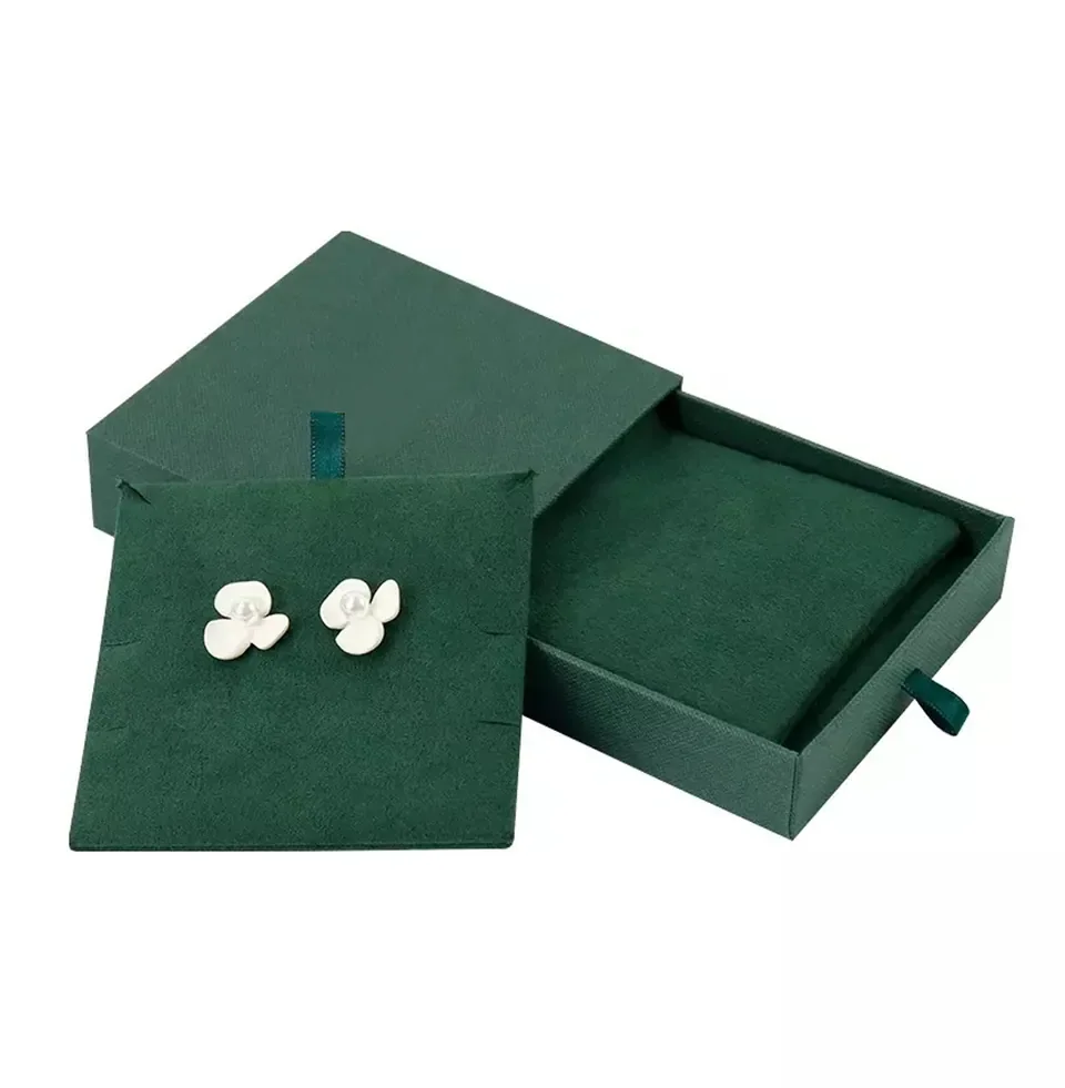 Emerald Drawer Earring Box — reference photograph 2