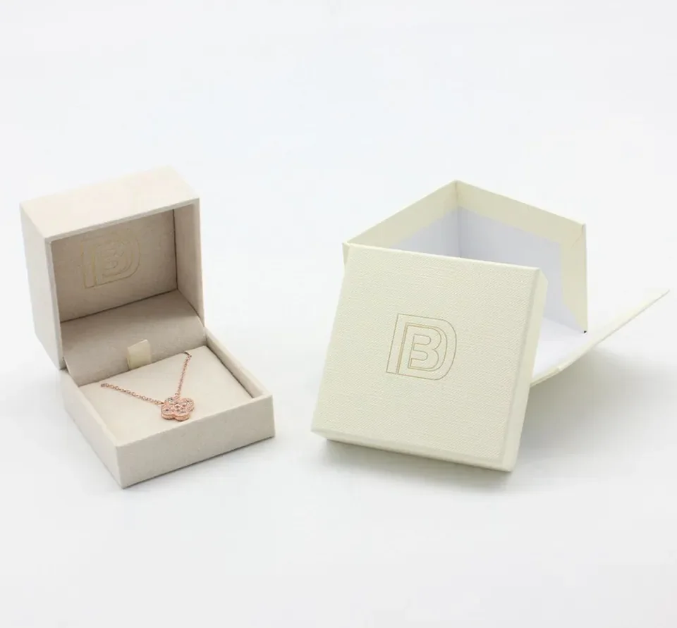 Fabric Cover Necklace Box — reference photograph 1