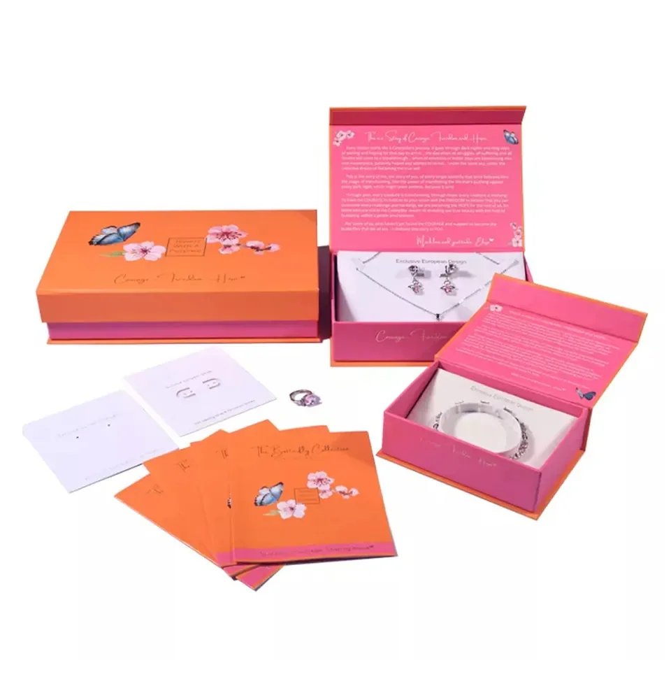 Flower Magnets Earring Set box — reference photograph 2
