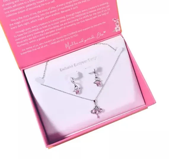 Flower Magnets Earring Set box — reference photograph 3
