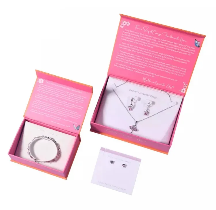 Flower Magnets Earring Set box — reference photograph 5
