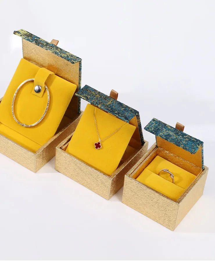 Gilt brocade jewelry box — reference photograph 6