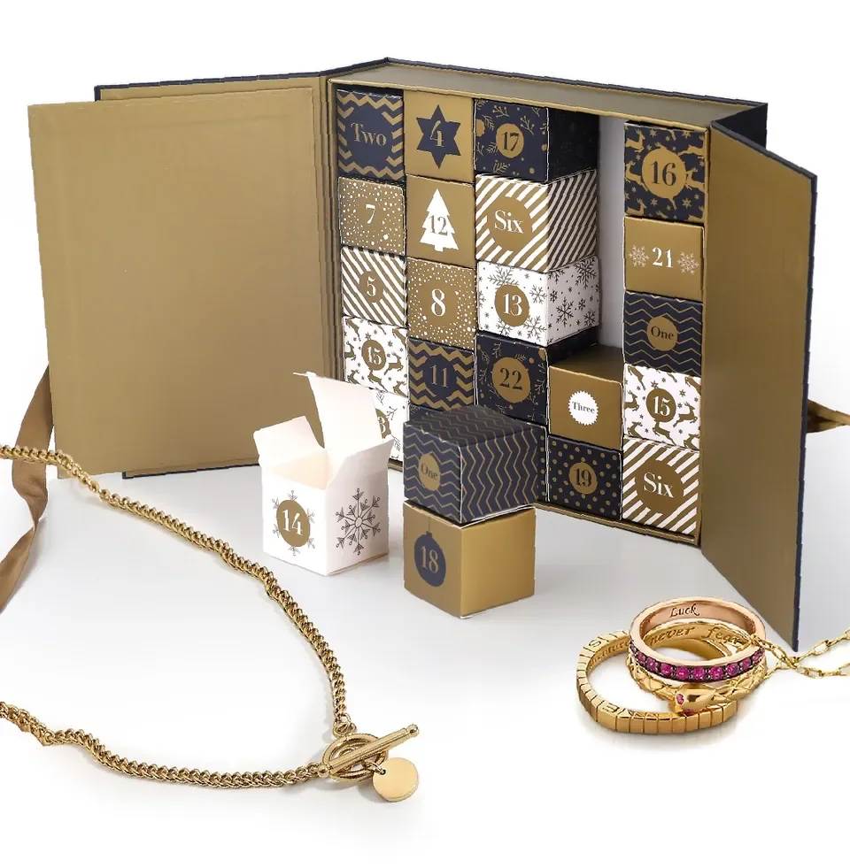Gold Jewelry Calendar Box — reference photograph 2