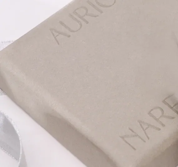 Grey Custom jewelry Ring Box — reference photograph 3