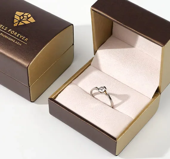 High-end brown jewelry box set — reference photograph 3