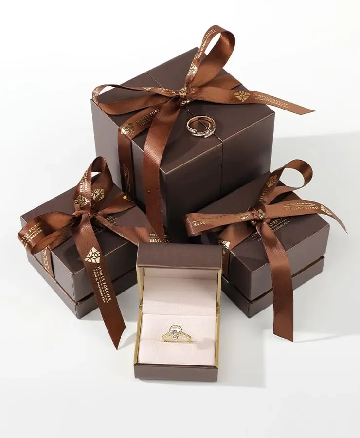 High-end brown jewelry box set — reference photograph 6