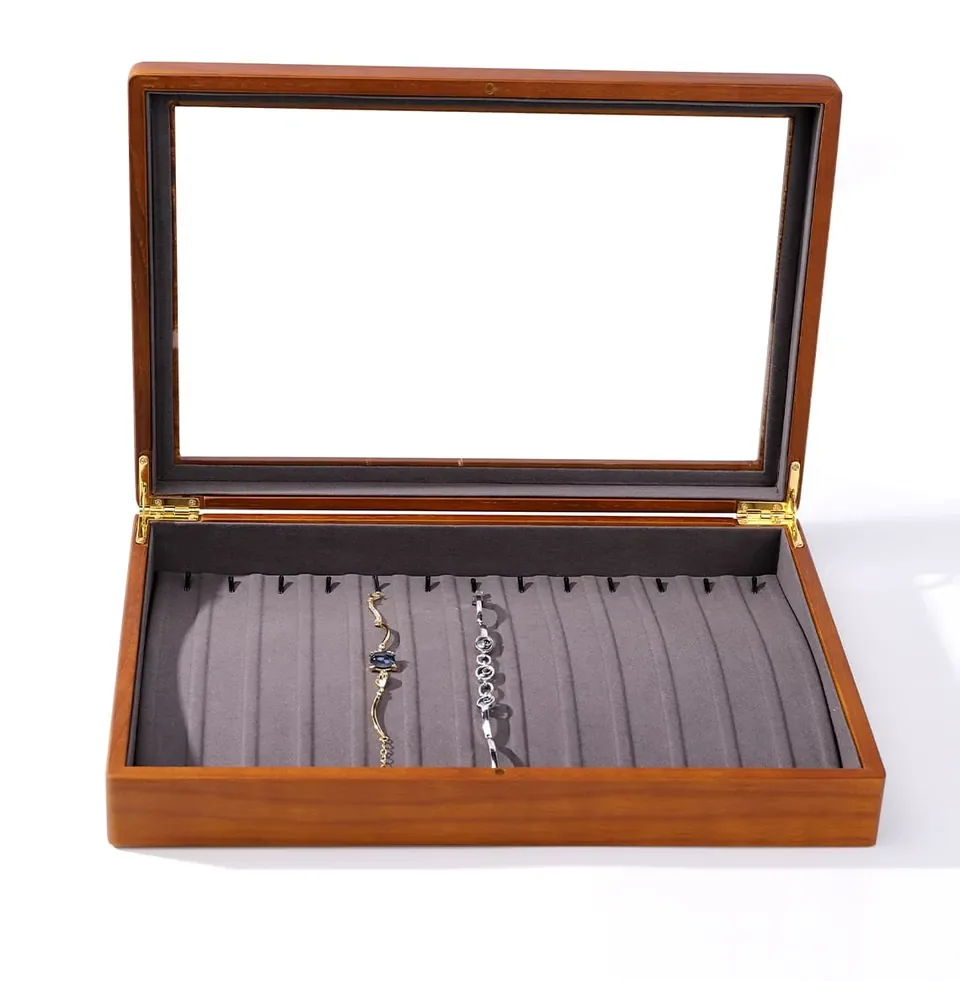 High-grade wooden visual jewelry display — reference photograph 2