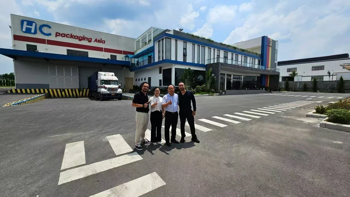 Historical company gathering photograph