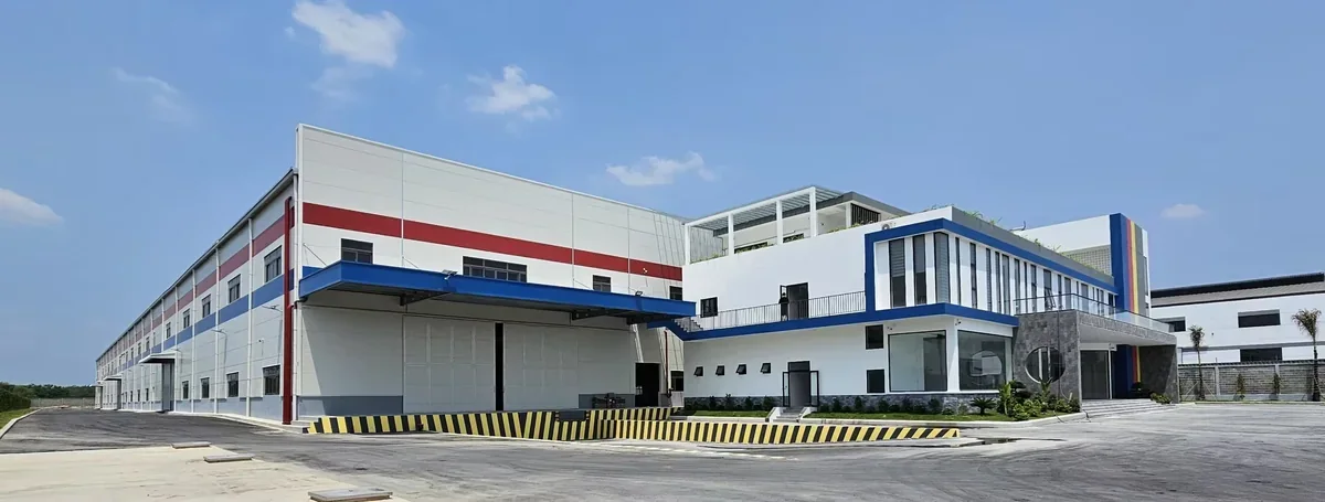 Industrial building exterior