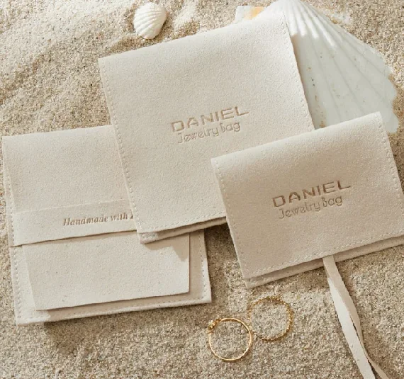 Jewelry pouch and presentation details