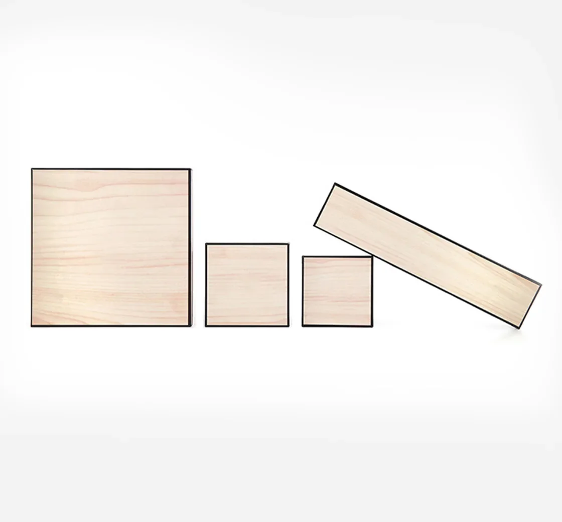 Jewelry presentation boxes and packaging details