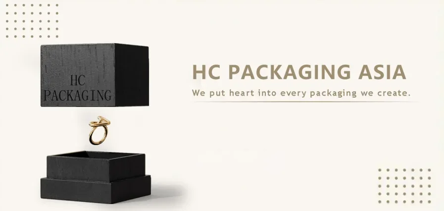Jewelry presentation boxes and packaging details