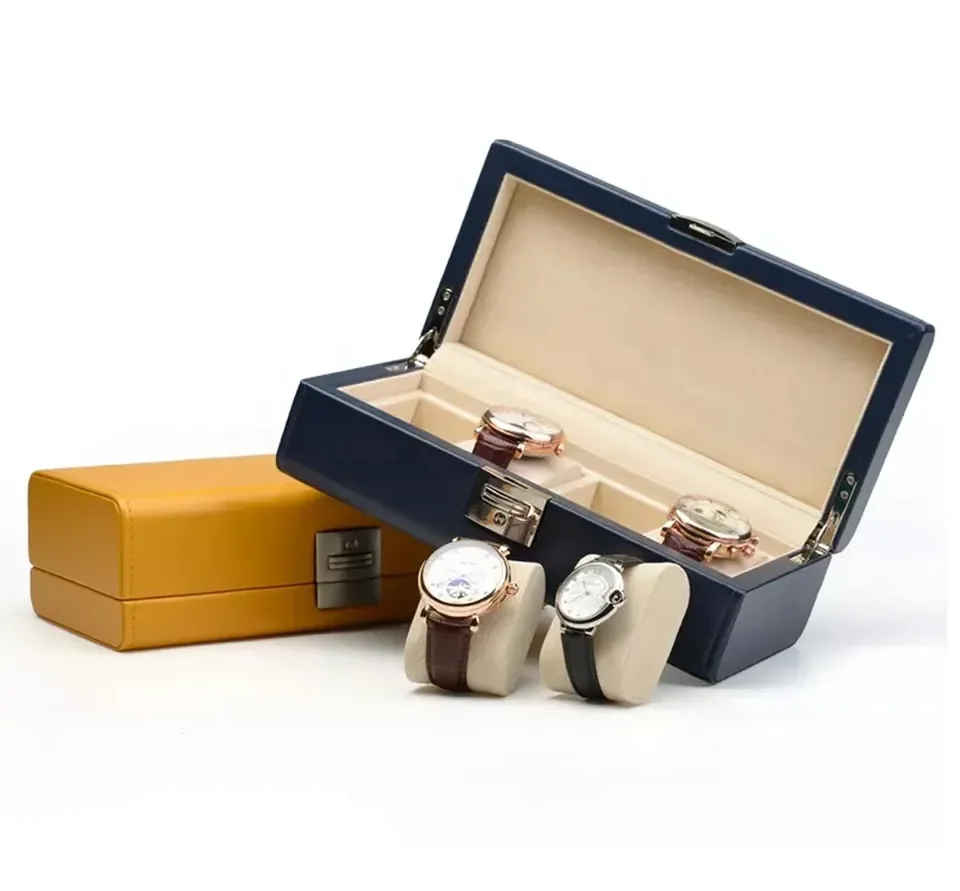 Leather& Wood Watch Box — reference photograph 1
