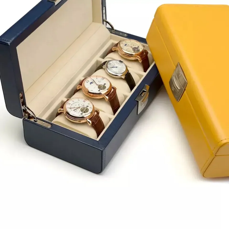 Leather& Wood Watch Box — reference photograph 2