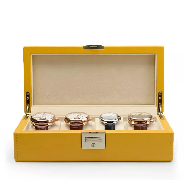 Leather& Wood Watch Box — reference photograph 5