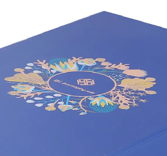 Luxury Blue Jewelry & Perfume Storage BOX with drawers — reference photograph 4