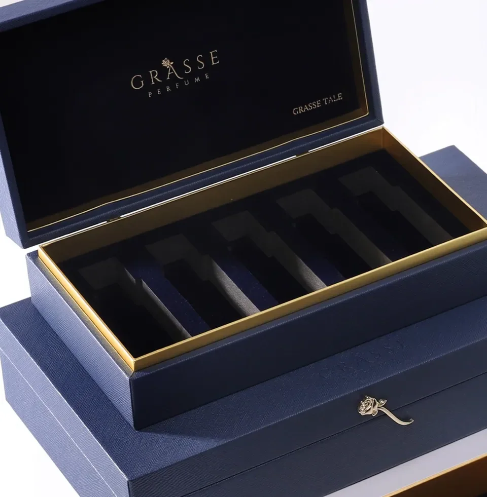 Navy Blue Perfume & Jewelry Box — reference photograph 2