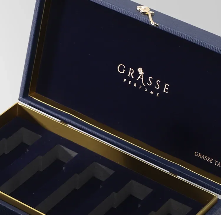 Navy Blue Perfume & Jewelry Box — reference photograph 5