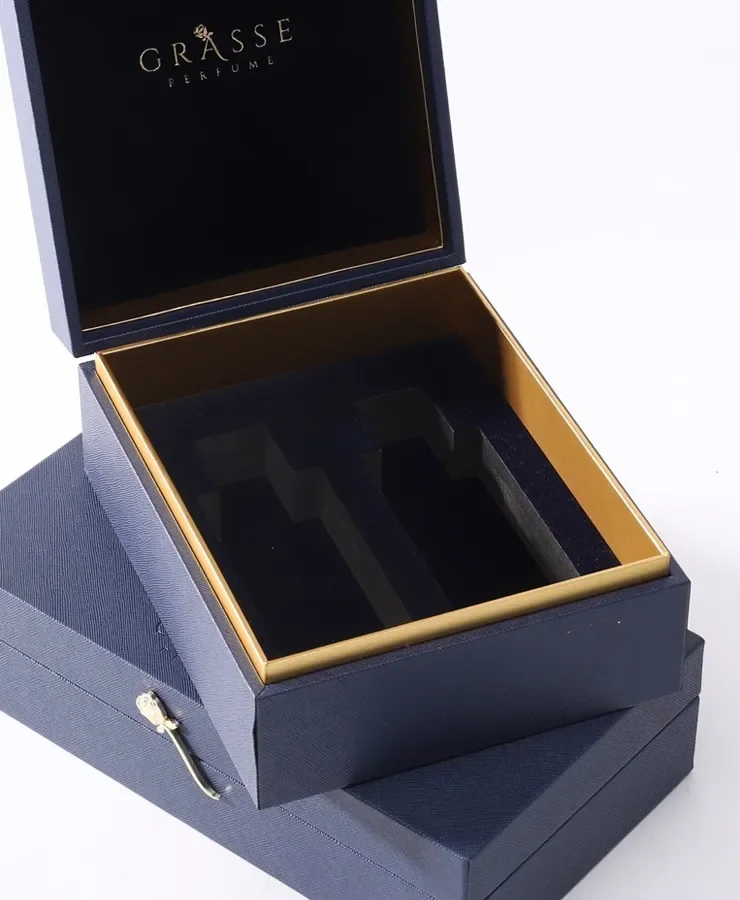 Navy Blue Perfume & Jewelry Box — reference photograph 6