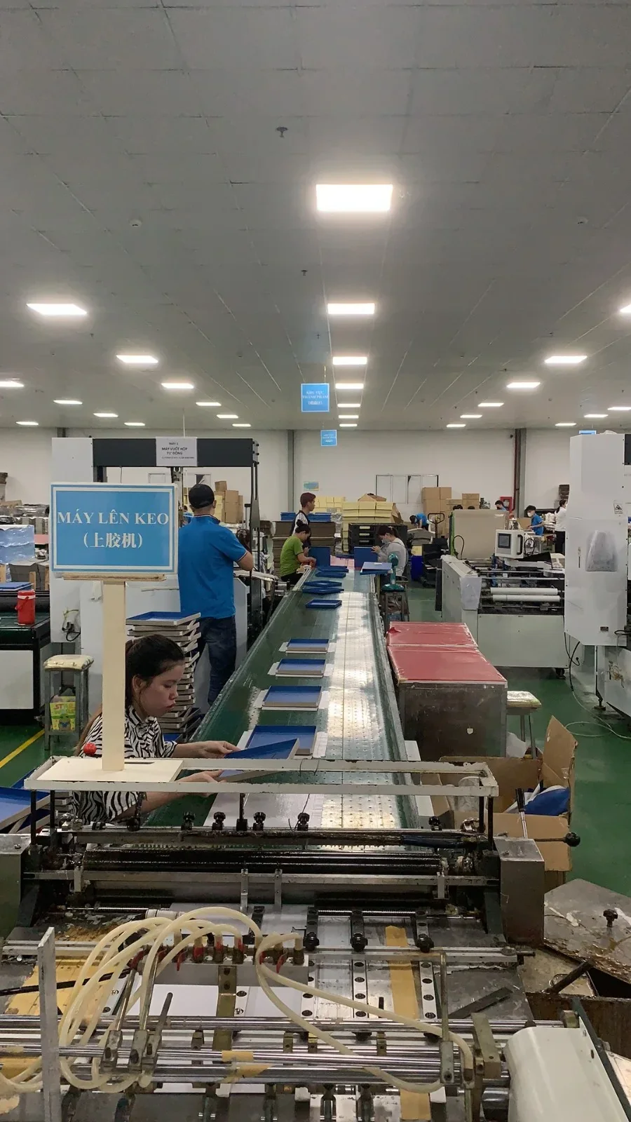 Packaging production workspace