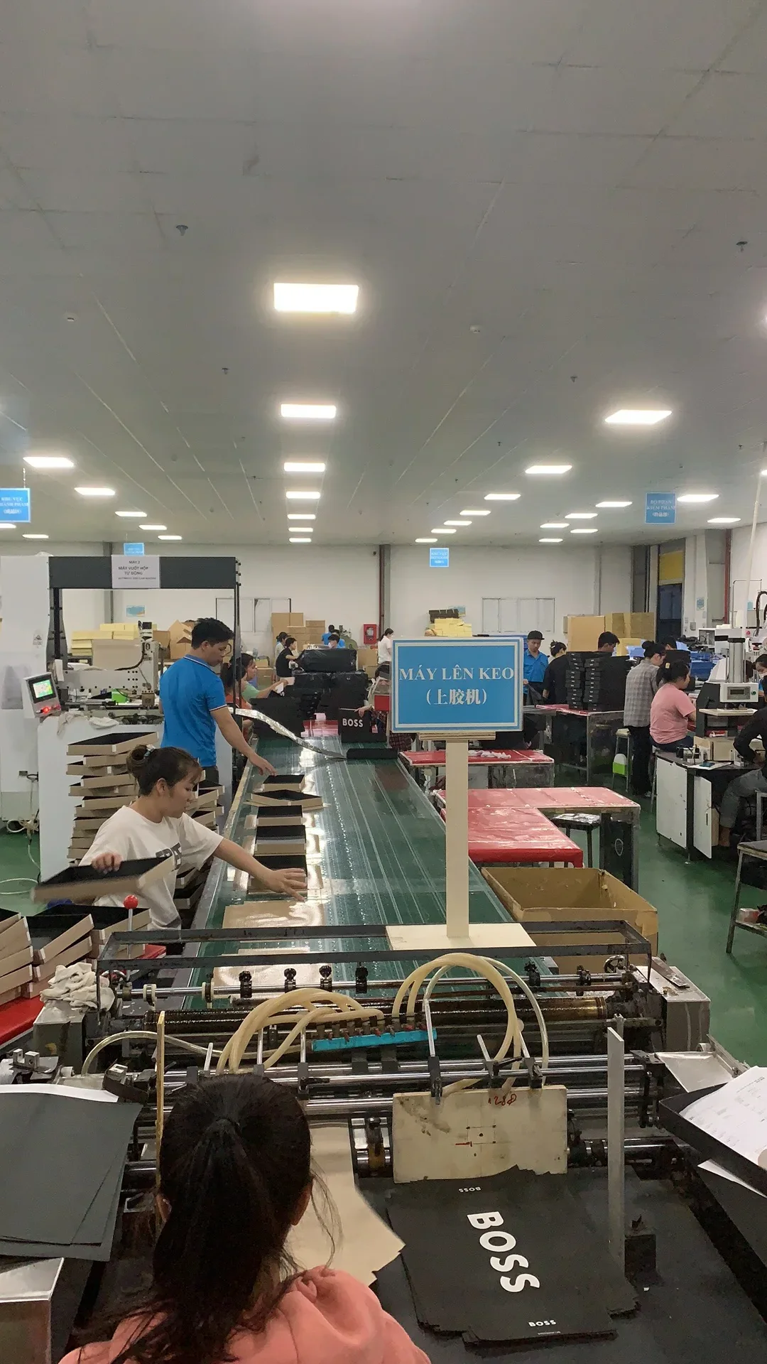 Packaging production workspace