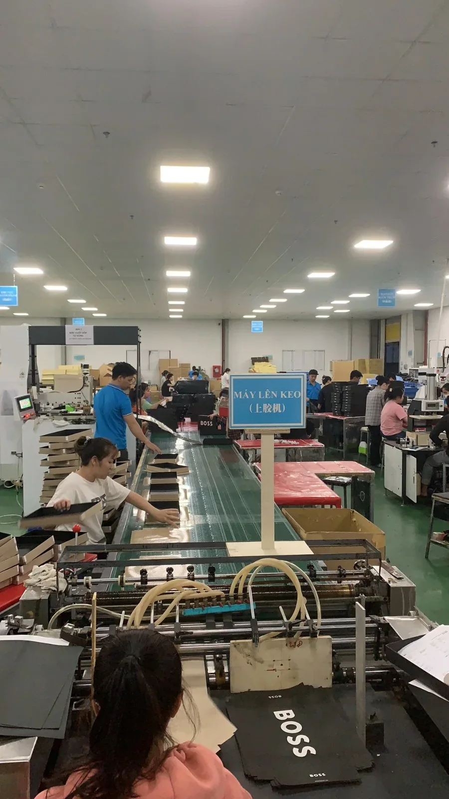 Packaging production workspace