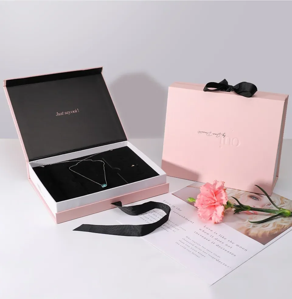 Pink Magnets Necklace Jewelry Box — reference photograph 2