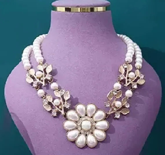 Purple Model Jewelry Display — reference photograph 4