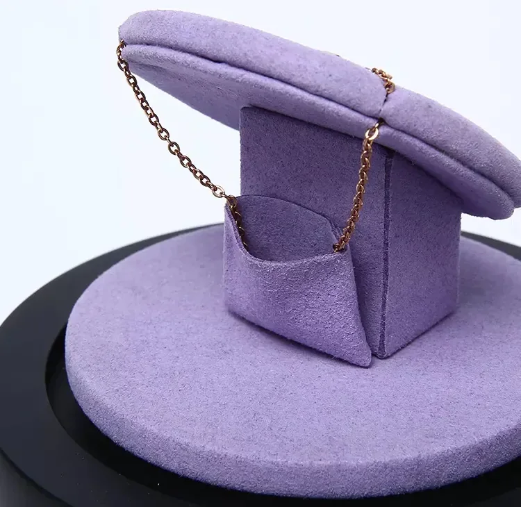 Purple Model Jewelry Display — reference photograph 5
