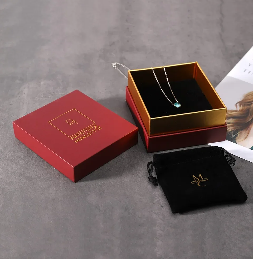 Red Necklace Jewelry Box — reference photograph 2