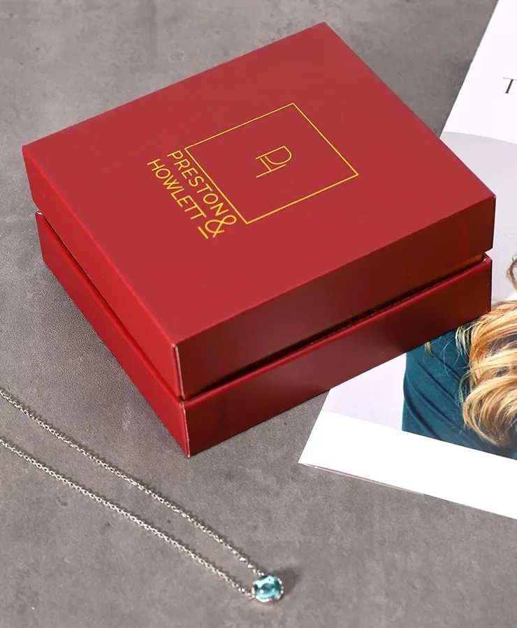 Red Necklace Jewelry Box — reference photograph 6