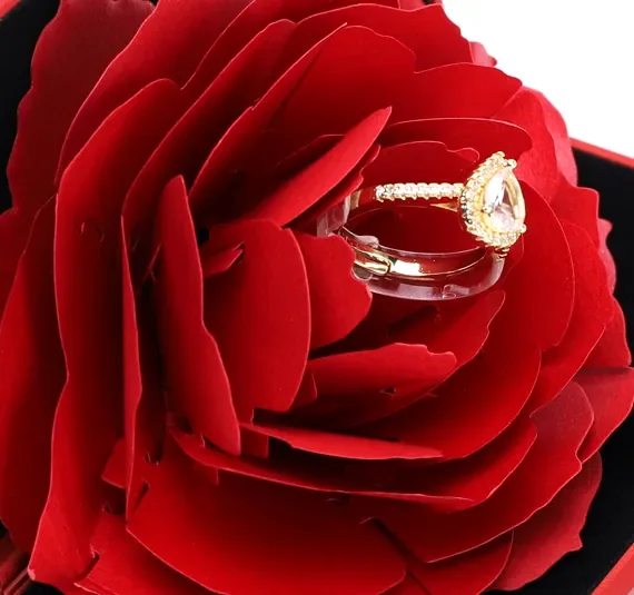 Rose Jewelry Ring Box — reference photograph 4