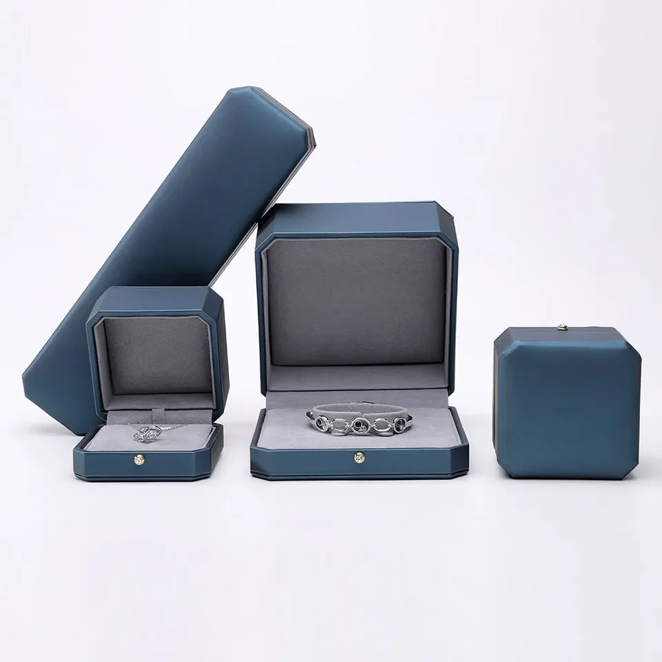 Teal Octagonal Jewelry Box Set — reference photograph 2