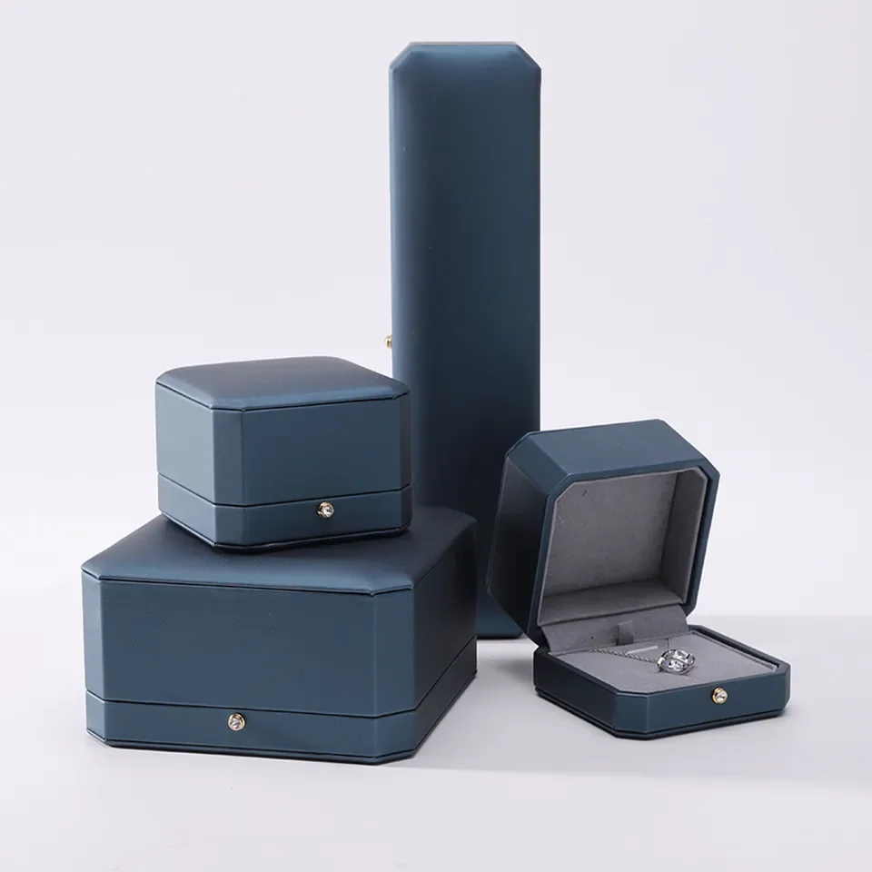Teal Octagonal Jewelry Box Set — reference photograph 3
