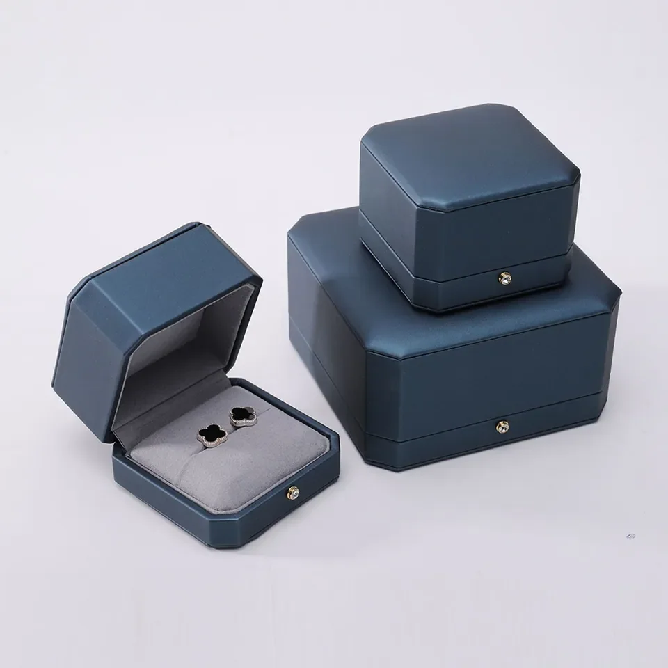 Teal Octagonal Jewelry Box Set — reference photograph 4