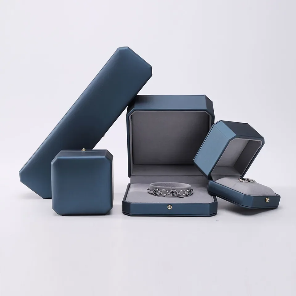 Teal Octagonal Jewelry Box Set — reference photograph 5
