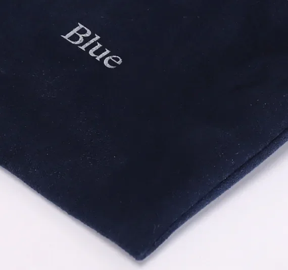 Texture Blue Custom Jewelry Ring Box — reference photograph 4