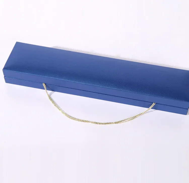 Texture Blue Paper Necklace Box — reference photograph 5